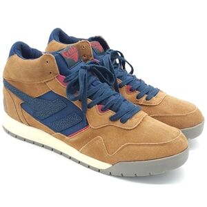 Gola Classics Men's Summit High Casual Sneakers Caramel Navy Size 13